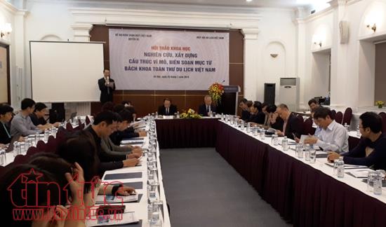 Lần đầu Việt Nam biên soạn Bách khoa toàn thư chuyên ngành du lịch ảnh 1